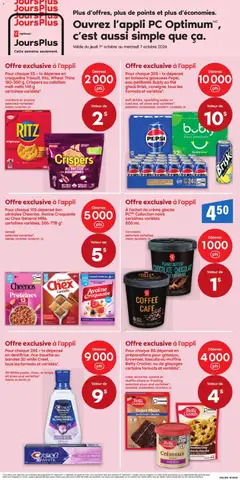 Preview of Maxi weekly flyer / circulaire from shop Maxi valid from Oct 1, 2026 | Page: 14 | Products: Tea, Pepsi, Grains, Cake