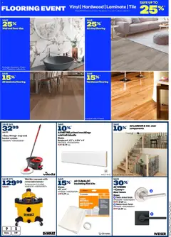 Preview of Rona weekly flyer from shop Rona valid from Oct 1, 2026 | Page: 3 | Products: Mop, Tiles, Door