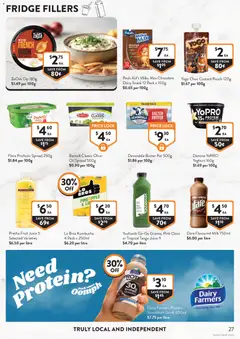 Preview of Foodworks catalogue - valid from 26/08/2026 | Page: 27 | Products: Butter, Chocolate, Juice, Fruit