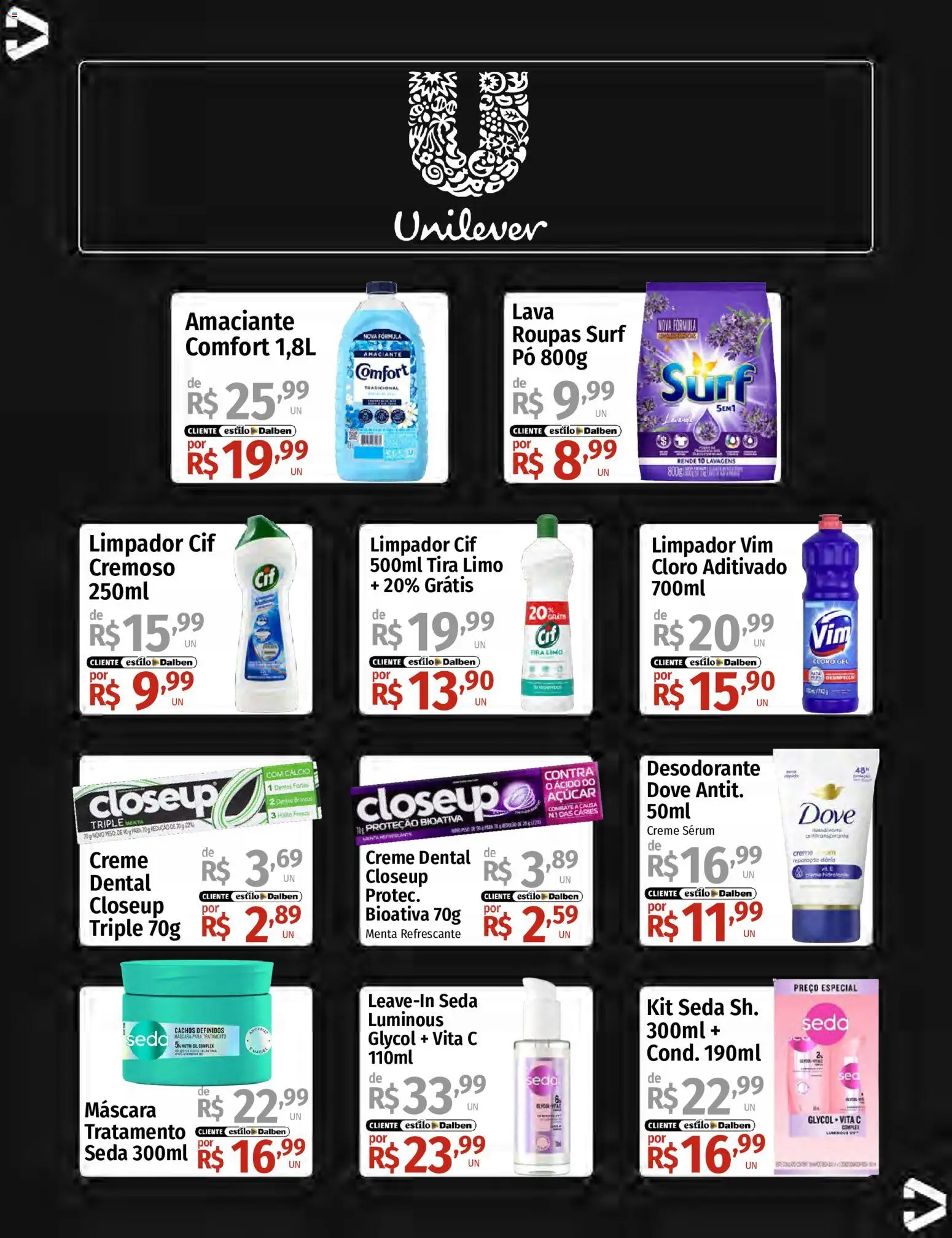 Supermercado Dalben Folheto - válido de 18.05.2026 | Página: 27 | Produtos: Cloro, Desodorante, Açúcar, Creme dental