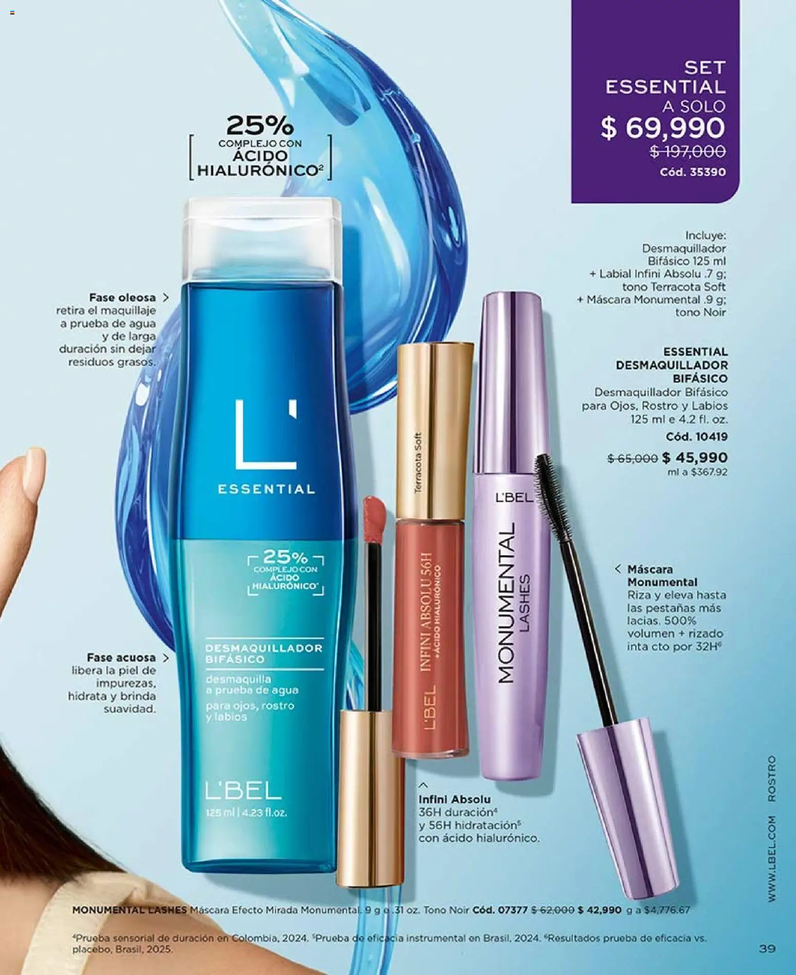 L'Bel revista - valida desde el 13.04.2026 | Página: 41 | Productos: Agua, Maquillaje, Máscara