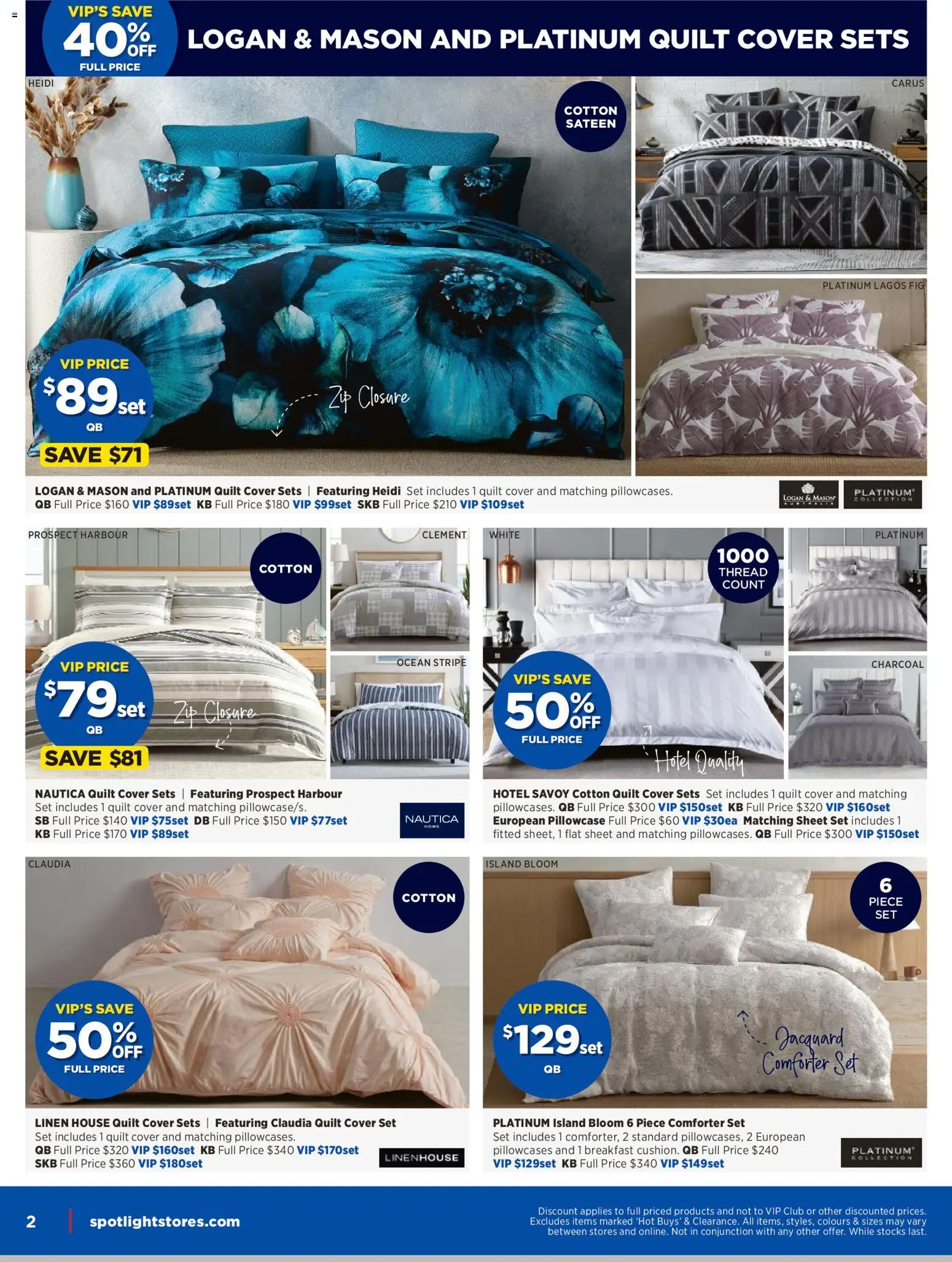 Spotlight catalogue - valid from 02/09/2026 | Page: 2 | Products: Linen, Charcoal