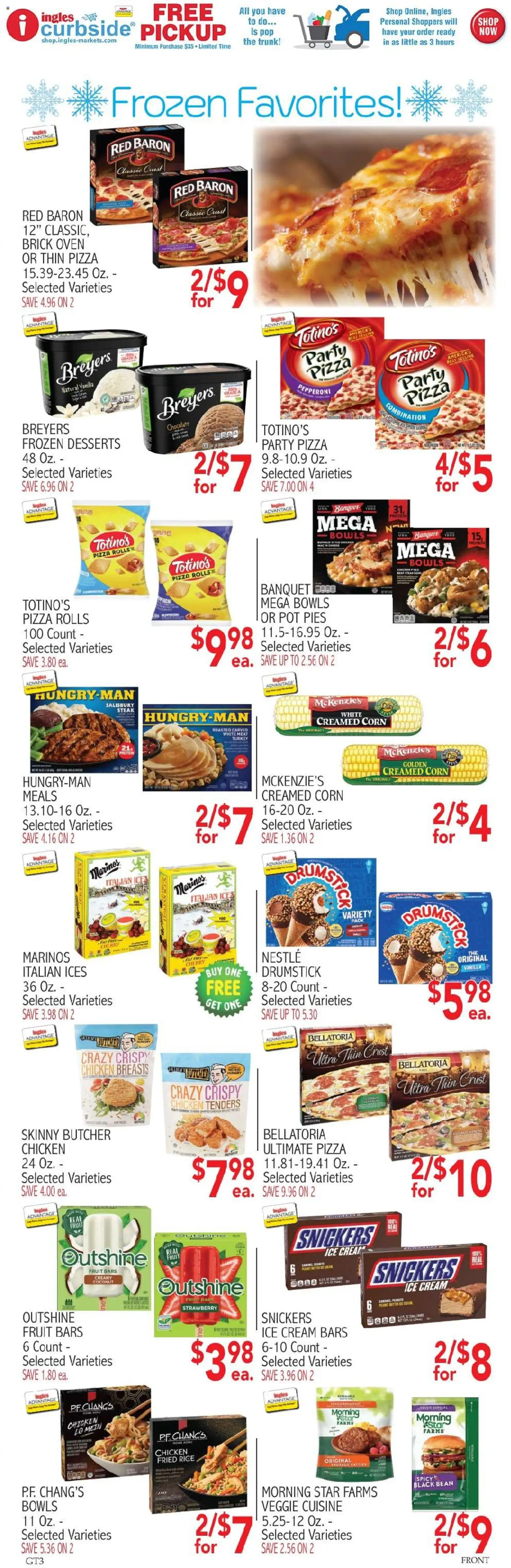 Ingles Weekly Ad - valid from 09/02/2026 | Page: 7 | Products: Turkey, Chicken, Ice, Coconut