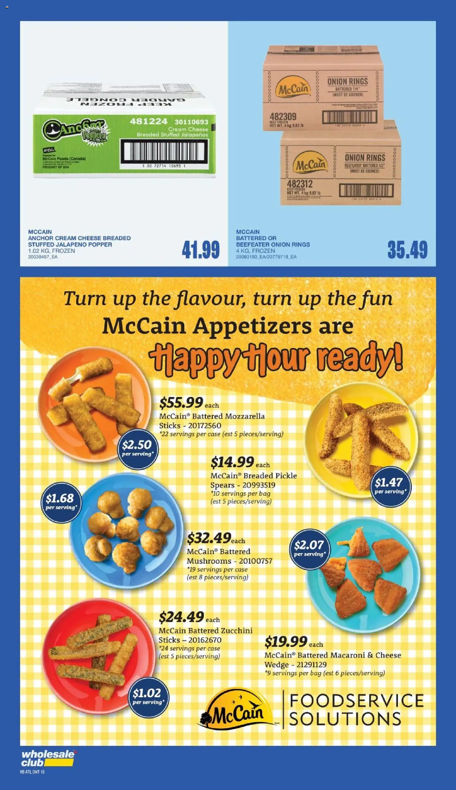 Wholesale Club flyer valid from Jul 30, 2026 | Page: 31 | Products: Cream, Case, Bag, Cheese