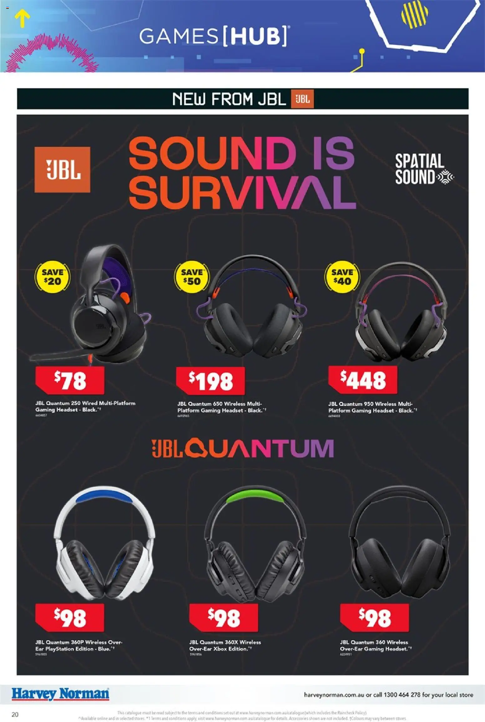 Harvey Norman catalogue - valid from 01/10/2026 | Page: 20 | Products: Accessories, Headset, Playstation, Xbox