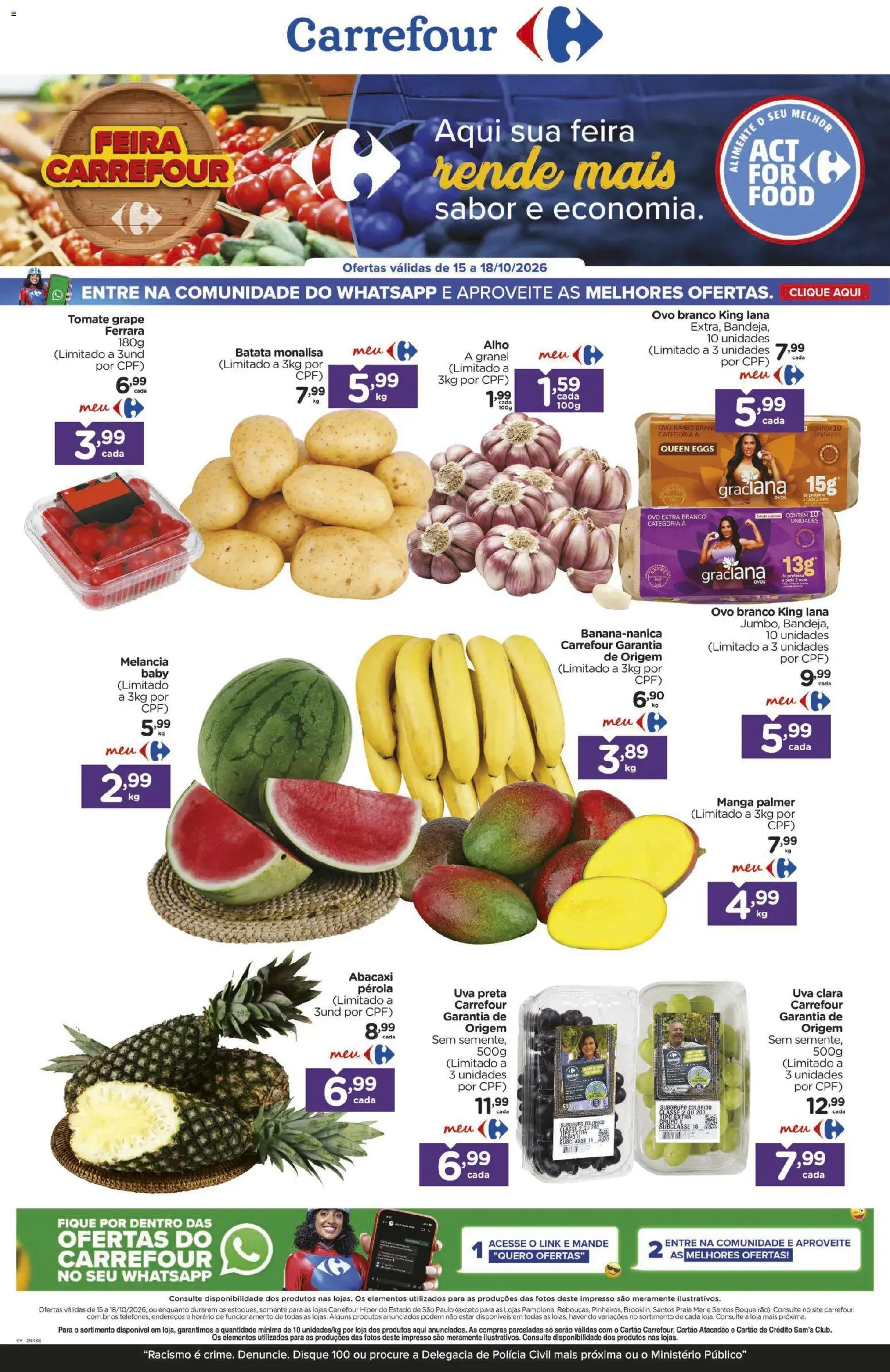 Carrefour Folheto - válido de 15/10/2026 | Página: 1