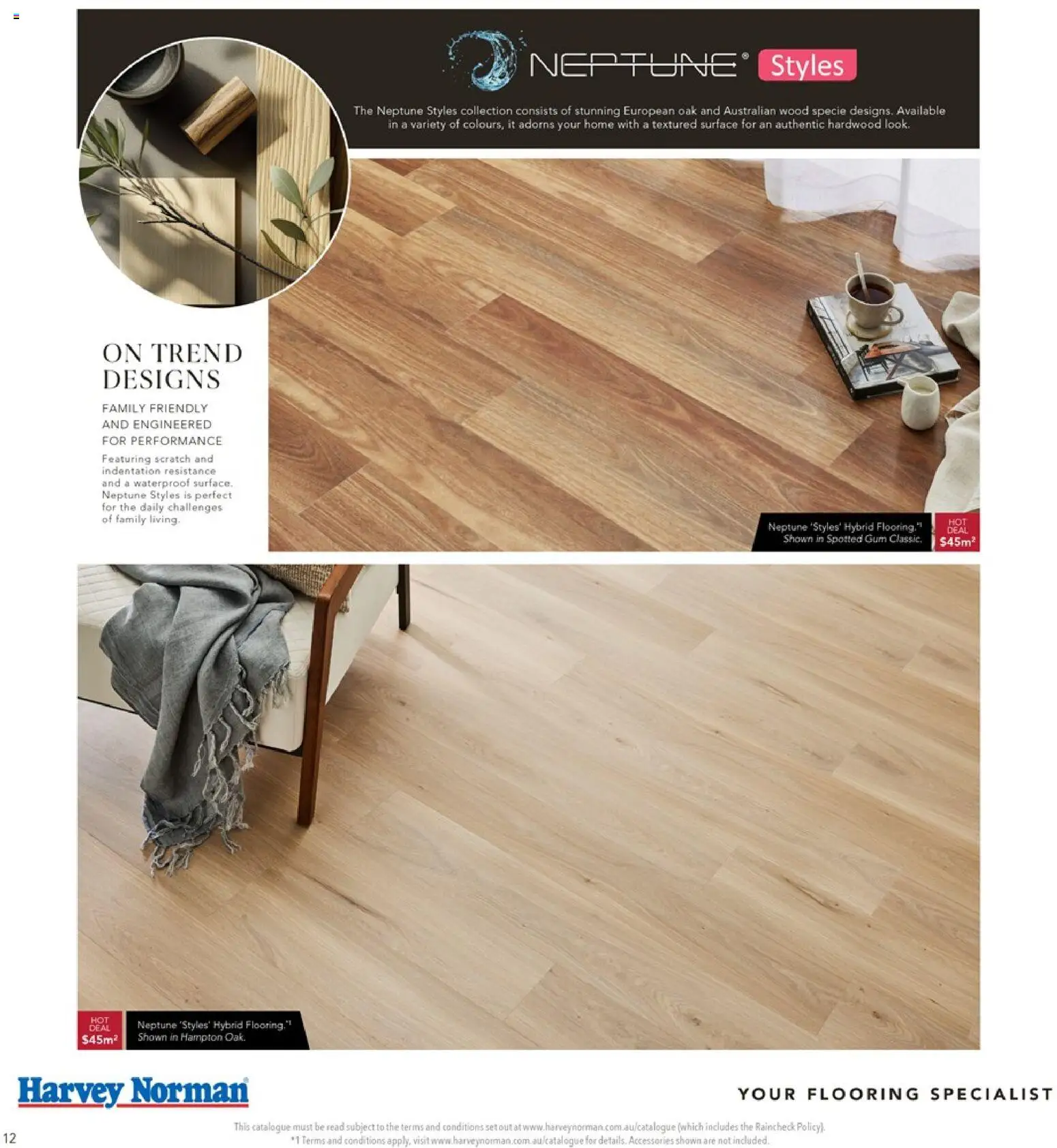 Harvey Norman catalogue - valid from 01/10/2026 | Page: 12 | Products: Gum, Wood, Flooring, Accessories