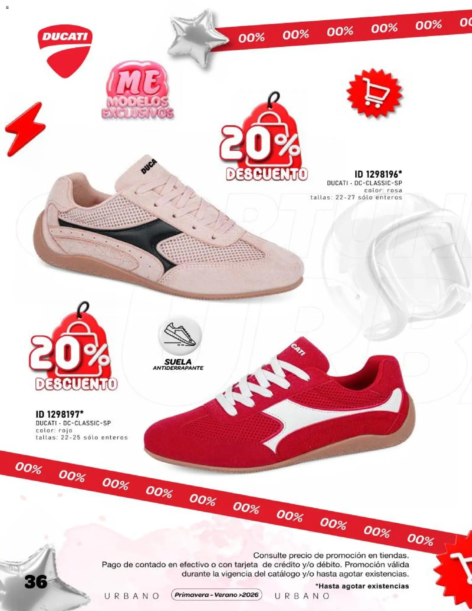 Nuevas ofertas de Price Shoes válidas en toda la República Mexicana desde el 03/07/2026. ¡Encuentra las mejores ofertas en Price Shoes catálogo Oportunidades Urbano! | Página: 36