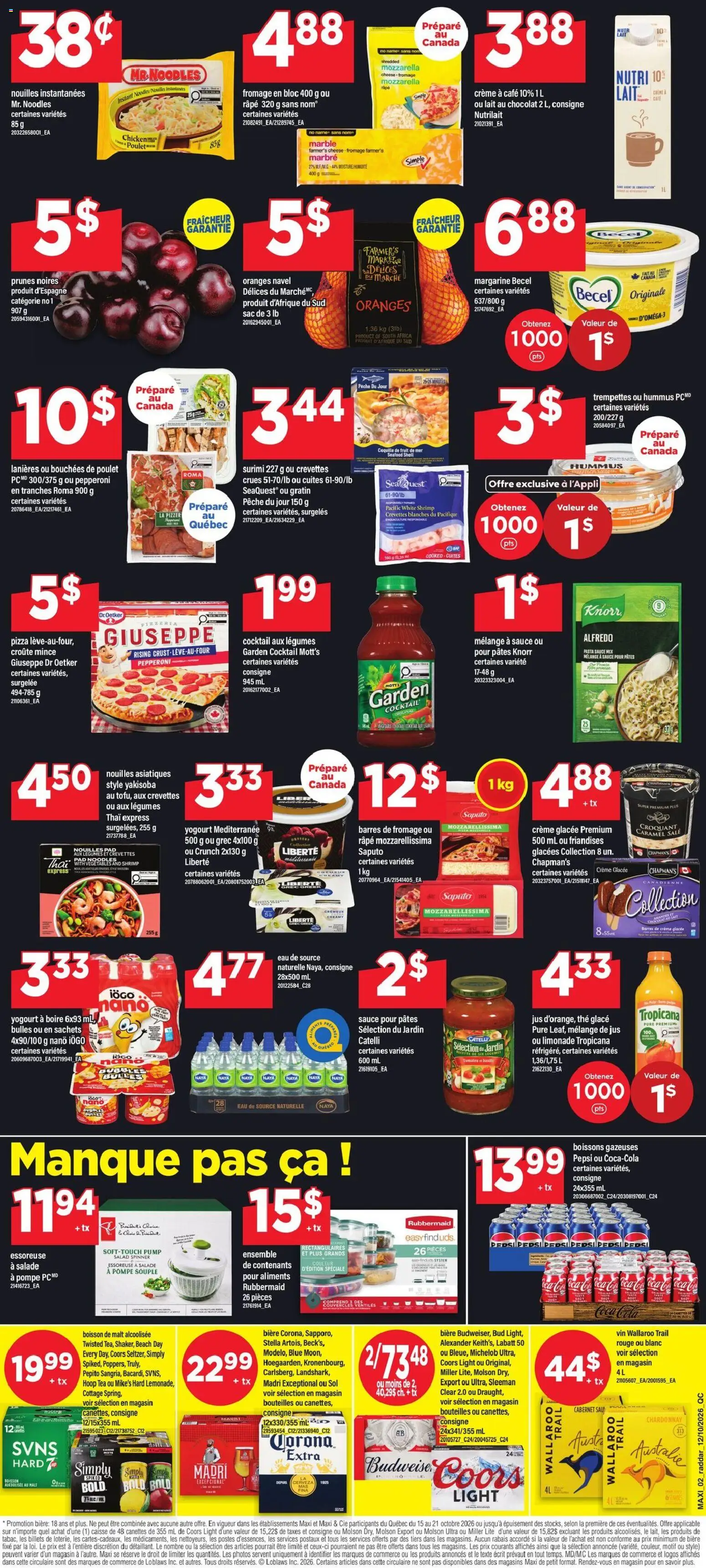 Maxi flyer valid from Oct 15, 2026 | Page: 2