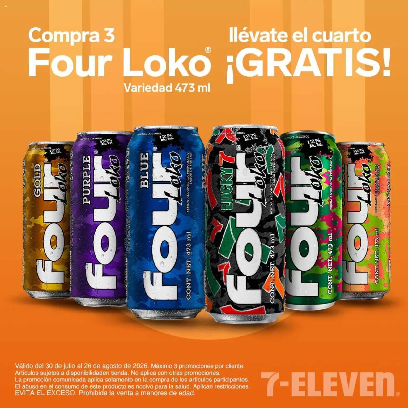Nuevas ofertas de 7-Eleven válidas en toda la República Mexicana desde el 30/07/2026. ¡Encuentra las mejores ofertas en 7-Eleven folleto! | Página: 12