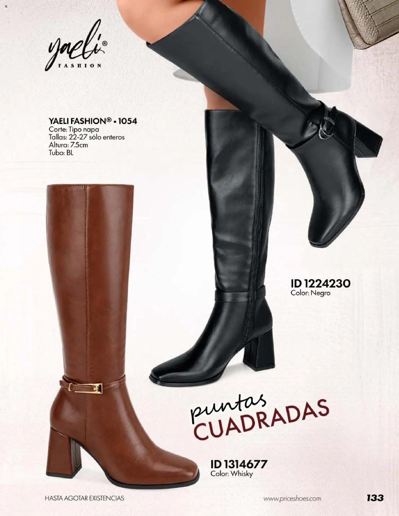 Nuevas ofertas de Price Shoes válidas en toda la República Mexicana desde el 18/07/2026. ¡Encuentra las mejores ofertas en Price Shoes catálogo Botas! | Página: 133