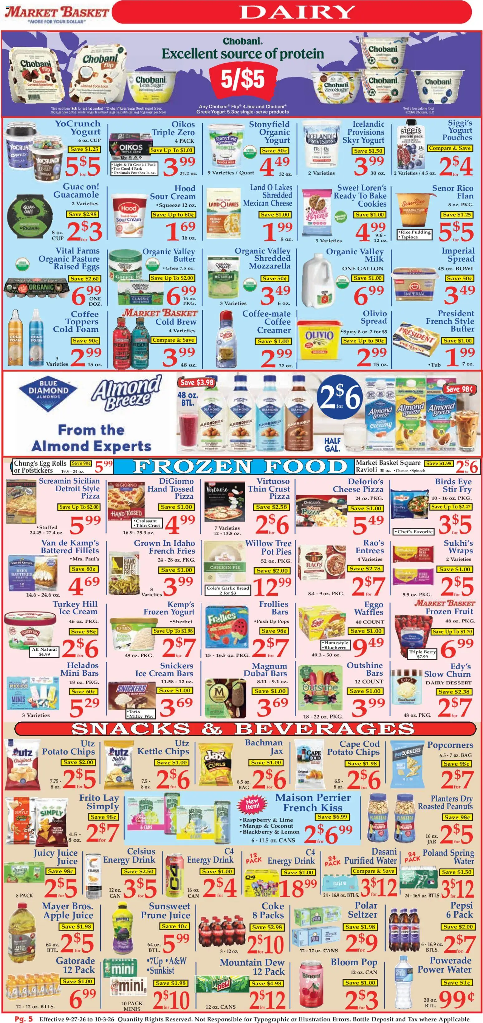 Market Basket Ad - valid from 09/27/2026 | Page: 5