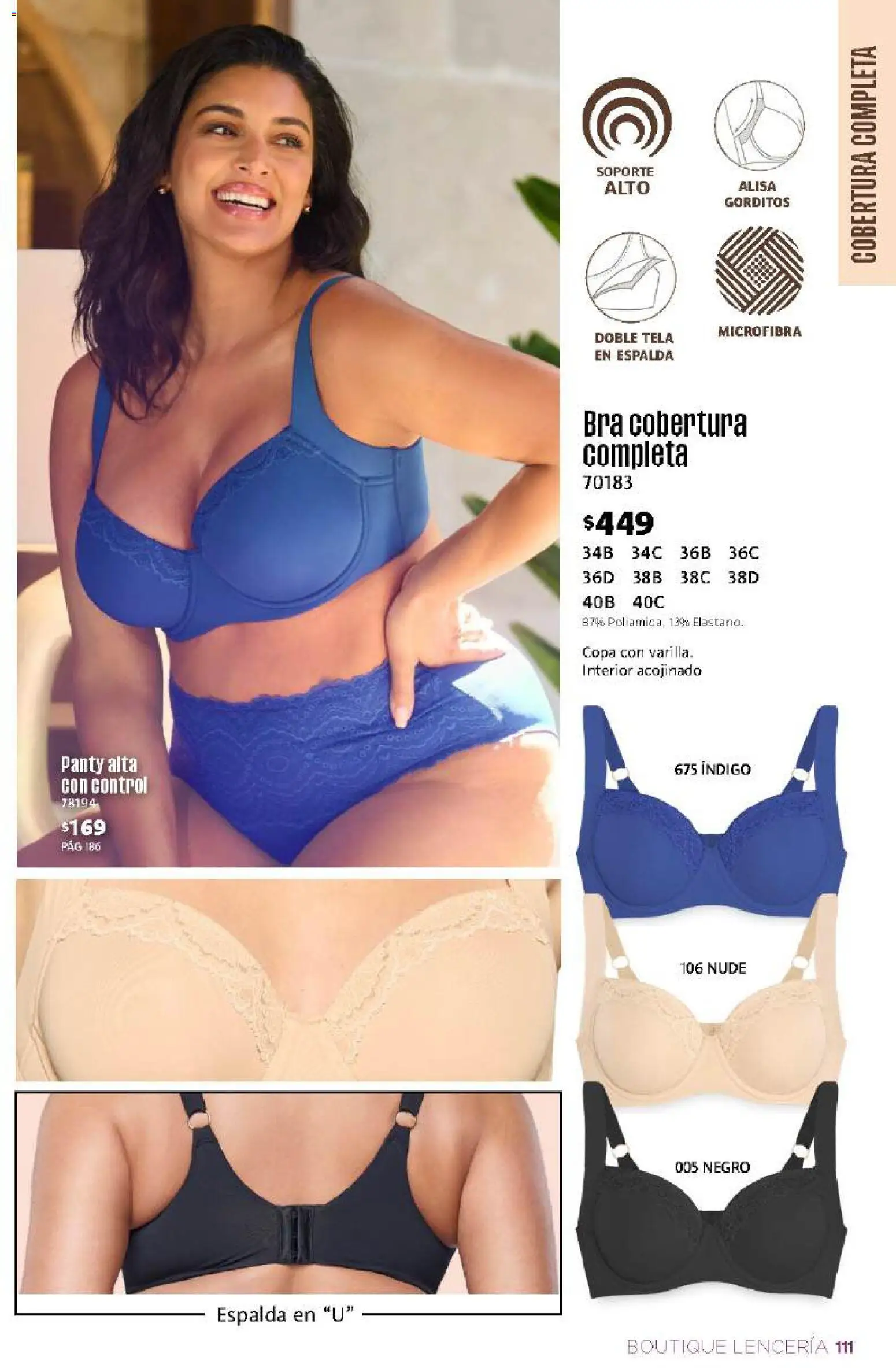Nuevas ofertas de Ilusión válidas en toda la República Mexicana desde el 01/08/2026. ¡Encuentra las mejores ofertas en Ilusión catálogo Otoño! | Página: 113 | Productos: Lenceria
