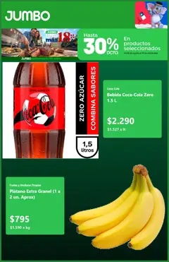 Jumbo Ofertas válido desde el 24.08.2026 | Página: 3 | Productos: Verduras, Plátano, Té, Azucar
