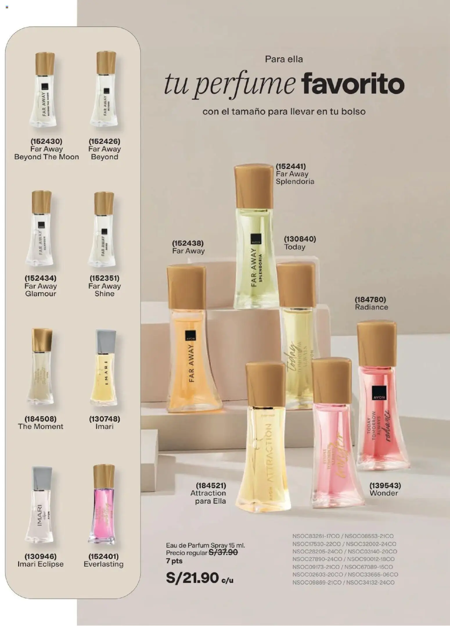 Catálogo Avon válido desde 11/08/2026 | Página: 110 | Productos: Bolso, Perfume