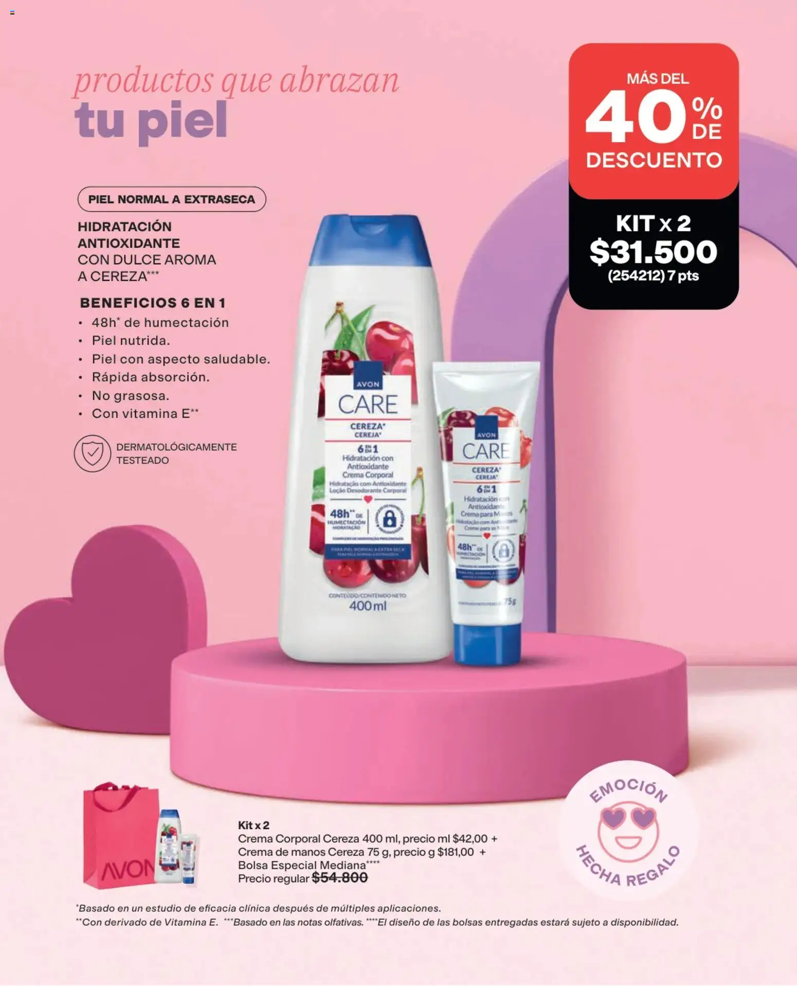 Avon revista - valida desde el 03/08/2026 | Página: 37 | Productos: Crema, Bolsa, Crema de manos, Desodorante