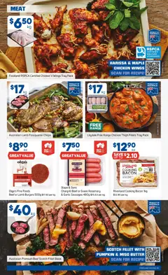 Preview of Foodland catalogue - valid from 29/07/2026 | Page: 6 | Products: Bacon, Chicken, Lamb, Scotch