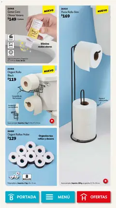Vista previa de Betterware campaña 5 2026, nuevo folleto de la tienda, válido en México a partir del 04.05.2026 | Página: 85 | Productos: Inodoro, Agua, Bote de basura, Porta rollo