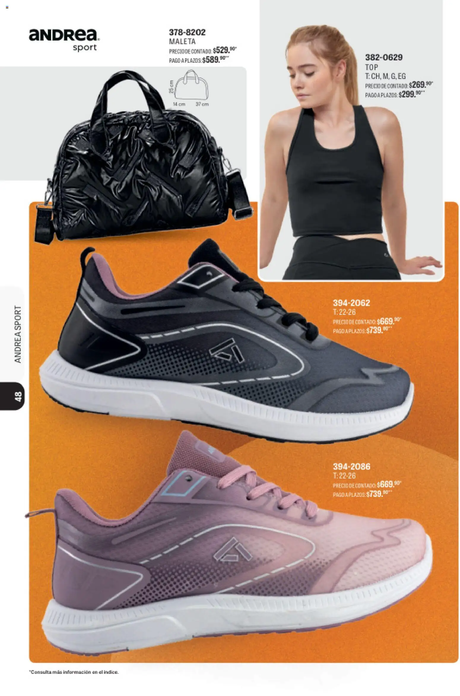 Nuevas ofertas de Andrea válidas en toda la República Mexicana desde el 23/08/2026. ¡Encuentra las mejores ofertas en Andrea catálogo Sport! | Página: 37 | Productos: Maleta