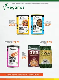Sonda ofertas Bem Estar  - Pré-Visualização do folheto da loja Sonda, válido de 15.05.2026 | Página: 12 | Produtos: Salsicha, Frango, Soja