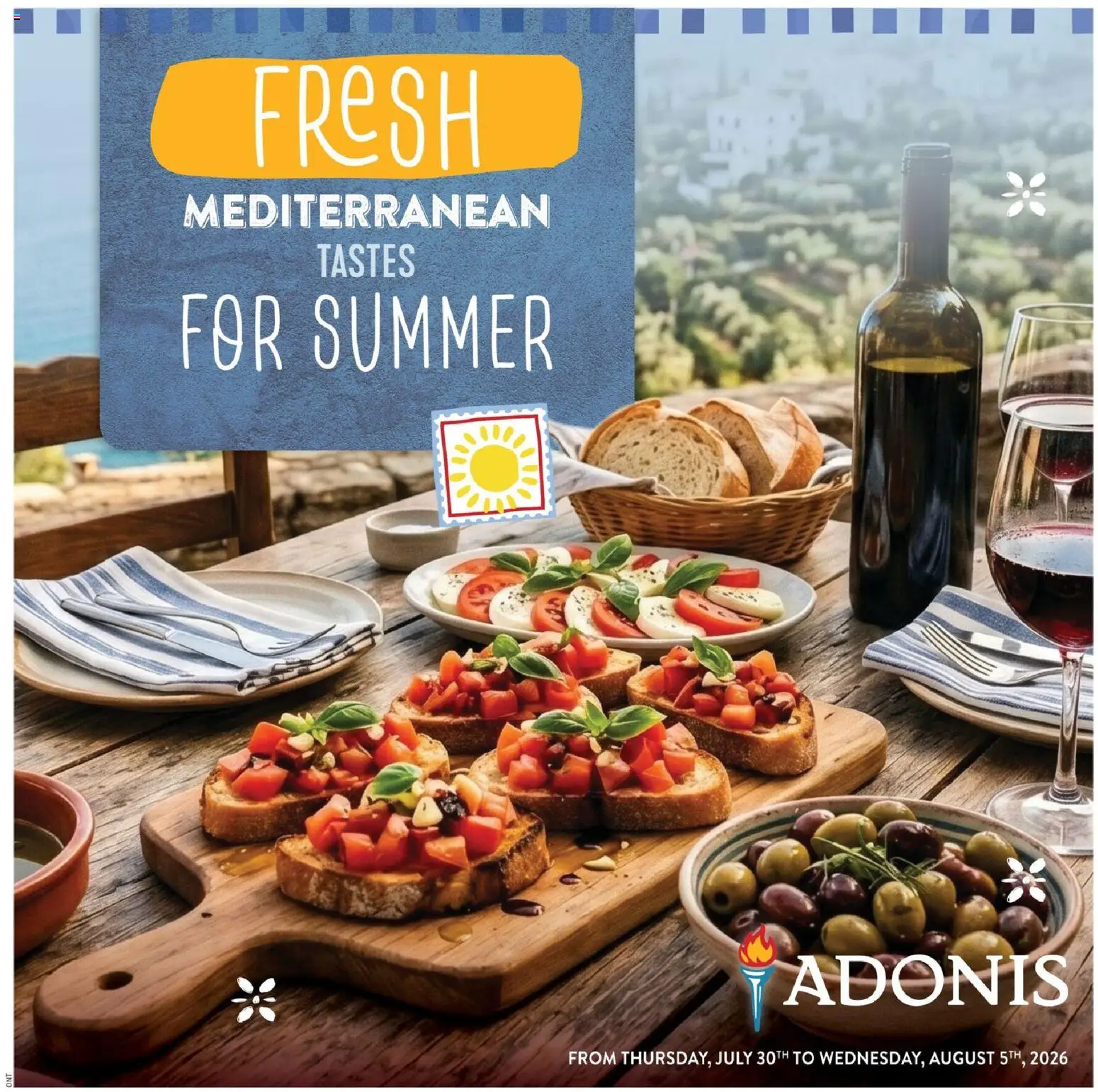 Adonis flyer valid from Jul 30, 2026 | Page: 1
