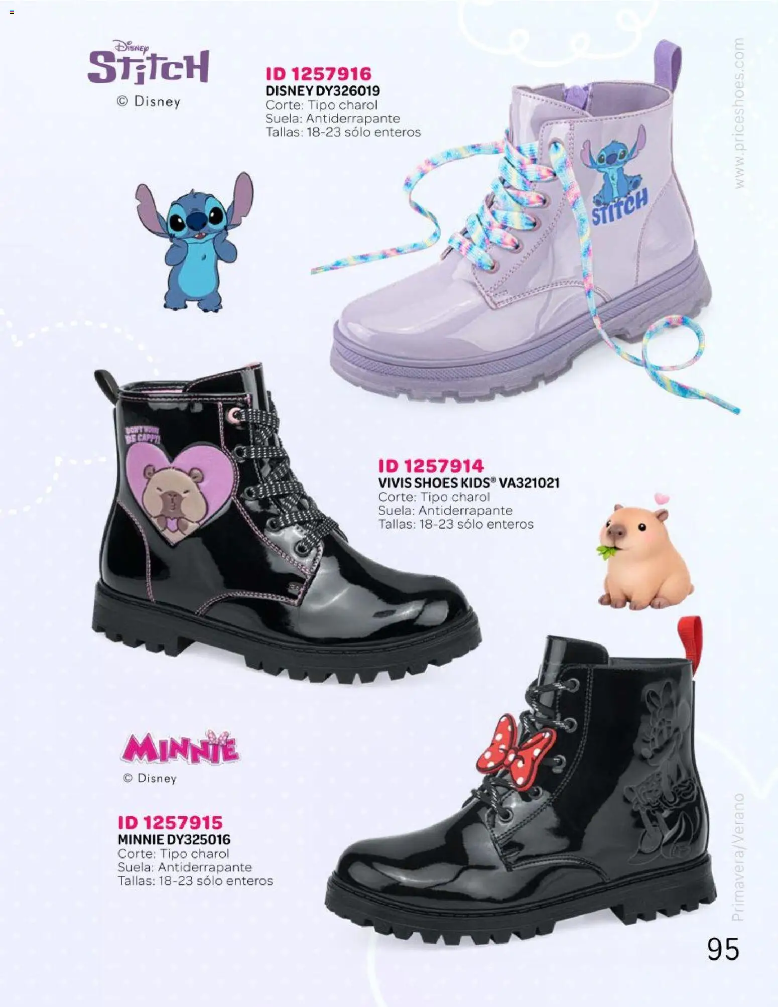 Nuevas ofertas de Price Shoes válidas en toda la República Mexicana desde el 25.04.2026. ¡Encuentra las mejores ofertas en Price Shoes catálogo Kids todo en uno! | Página: 95