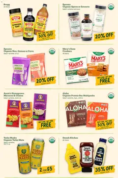 Preview of Sprouts weekly ads valid from 06/24/2026 | Page: 9 | Products: Powder, Chocolate, Spices, Chocolate Chip