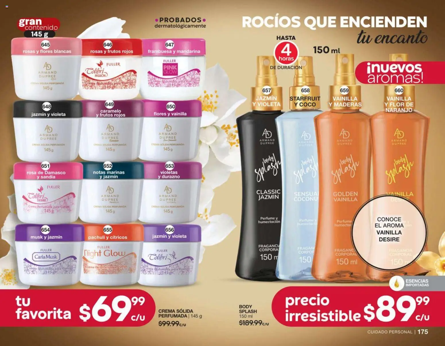 Nuevas ofertas de Fuller válidas en toda la República Mexicana desde el 02/09/2026. ¡Encuentra las mejores ofertas en Fuller campaña 11 2026! | Página: 89 | Productos: Coco, Sandía, Flores, Crema