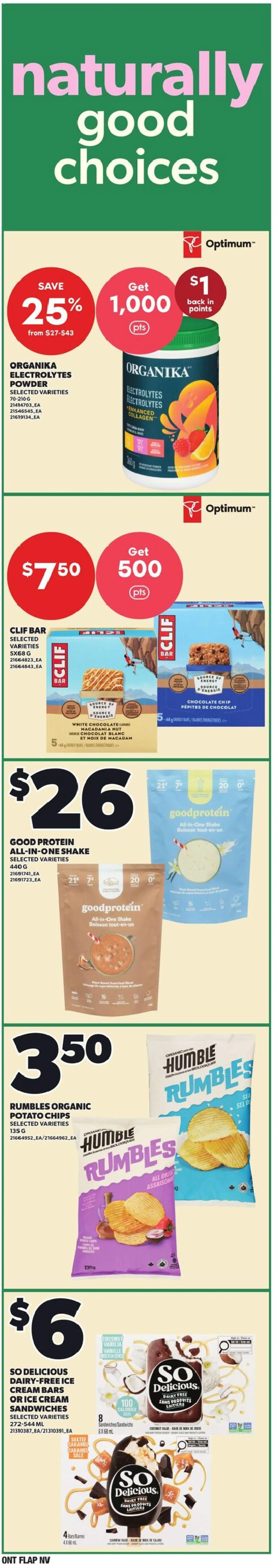 Loblaws flyer valid from 21.05.2026 | Page: 9 | Products: Chips, Cream, Ice cream, Chocolate