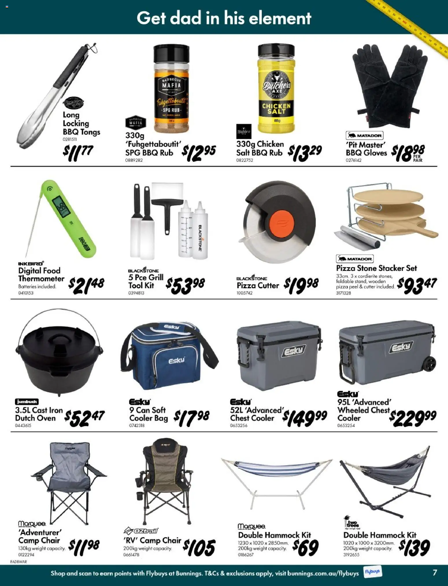 Bunnings Warehouse catalogue - valid from 12/08/2026 | Page: 7 | Products: Chicken, Batteries, Oven, Weight