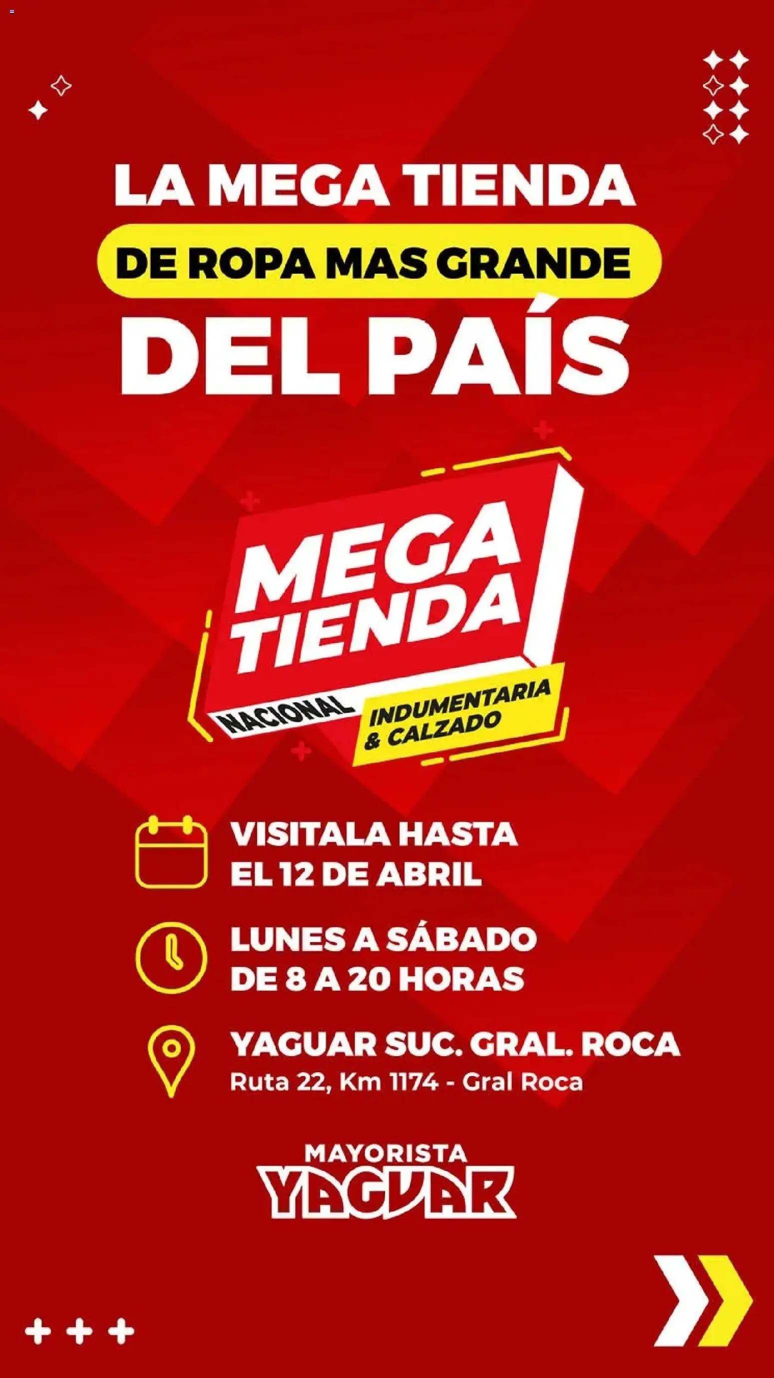 Yaguar - Oferta Semanal General Roca │ válido desde el 06/04/2026 | Página: 3 | Productos: Ropa