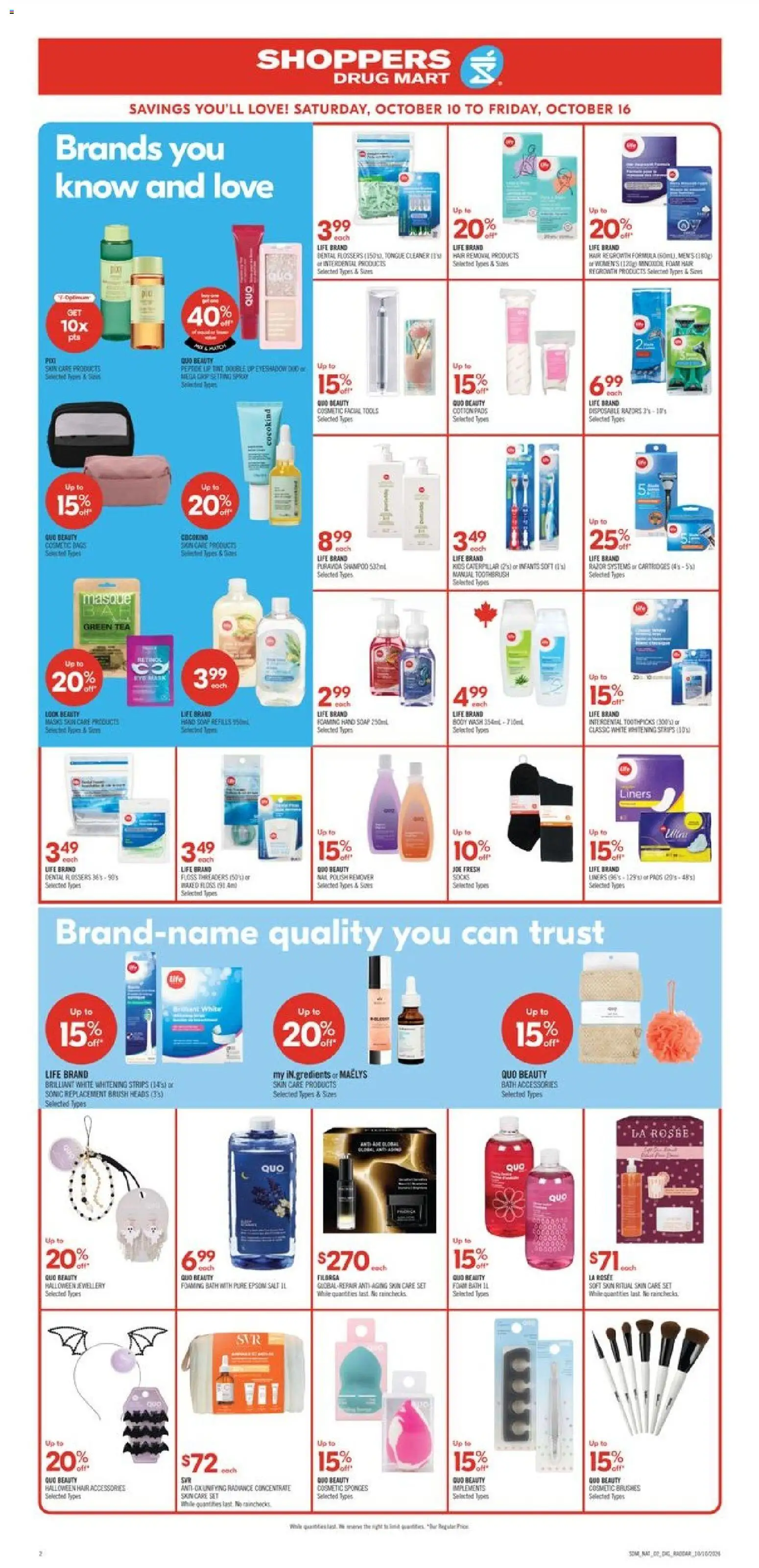 Shoppers flyer valid from Oct 10, 2026 | Page: 17