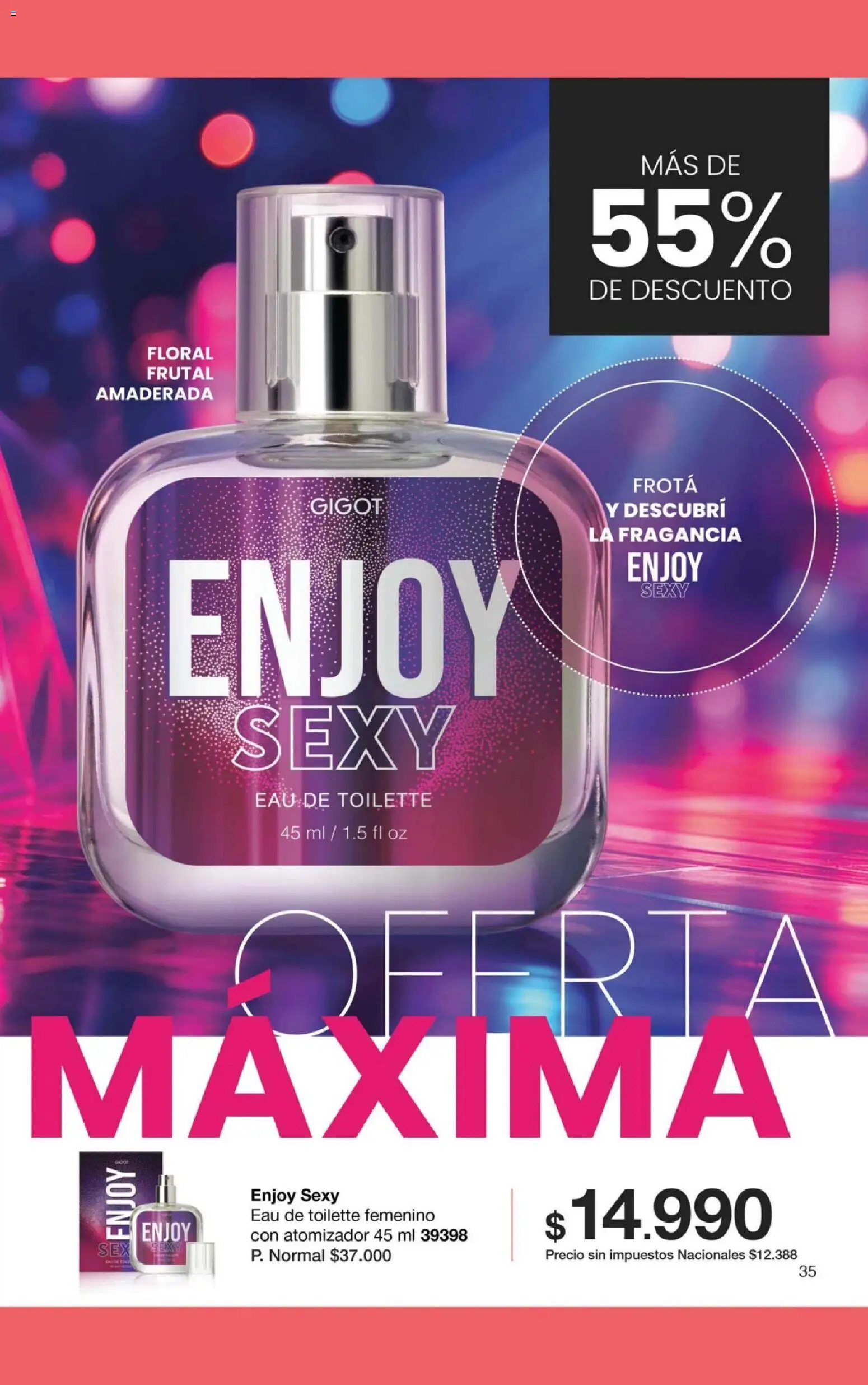 Gigot - CAMPAÑA 12 │ válido desde el 31/07/2026 | Página: 39 | Productos: Fragancia, Eau de toilette