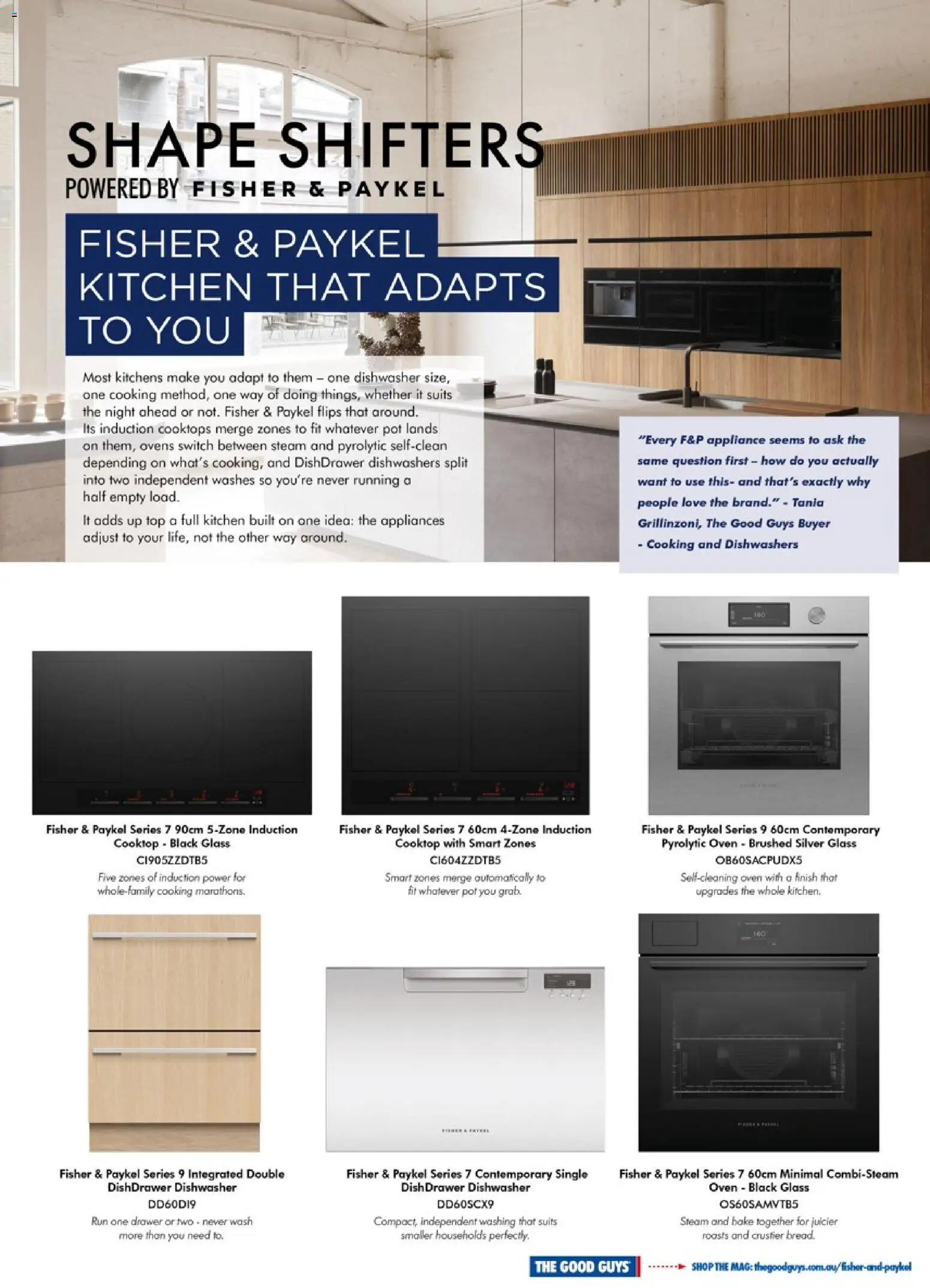The Good Guys catalogue - valid from 01/10/2026 | Page: 15 | Products: Drawer, Oven, Cooktop, Dishwasher