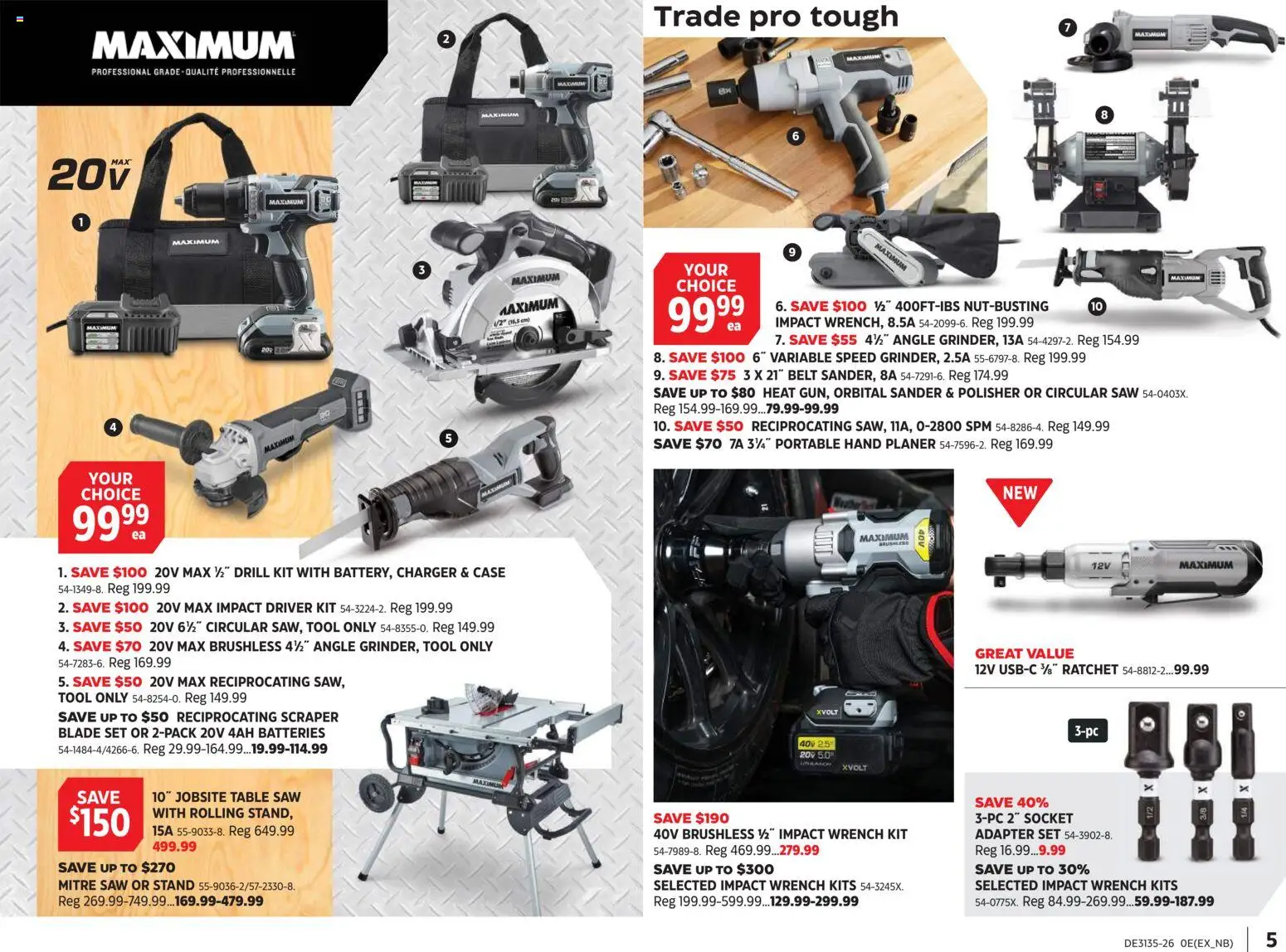 Canadian Tire flyer valid from Aug 27, 2026 | Page: 5