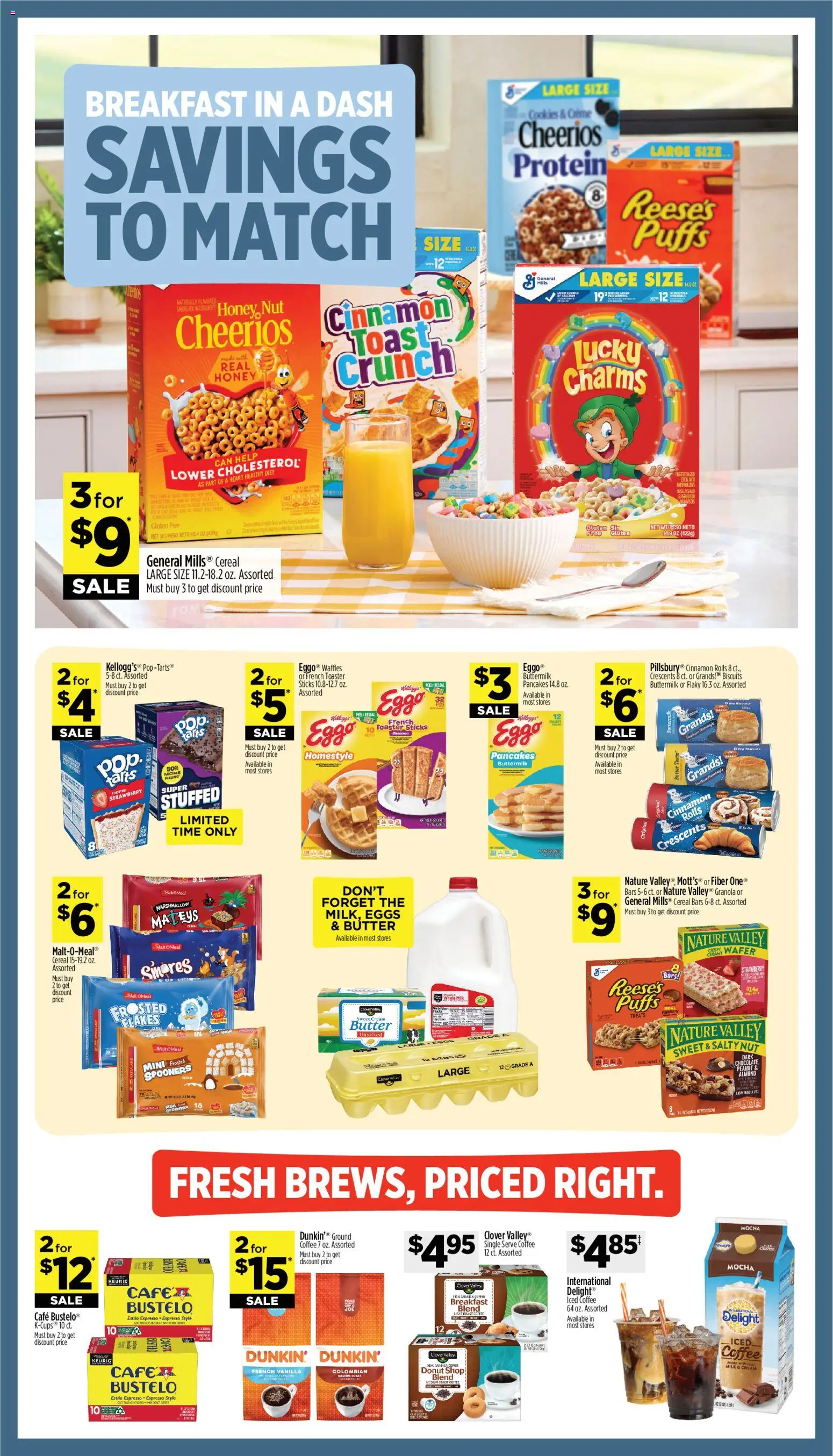 Dollar General Weekly Ad - TX - valid from 07/12/2026 | Page: 8 | Products: Milk, Eggs, Coffee, Cream