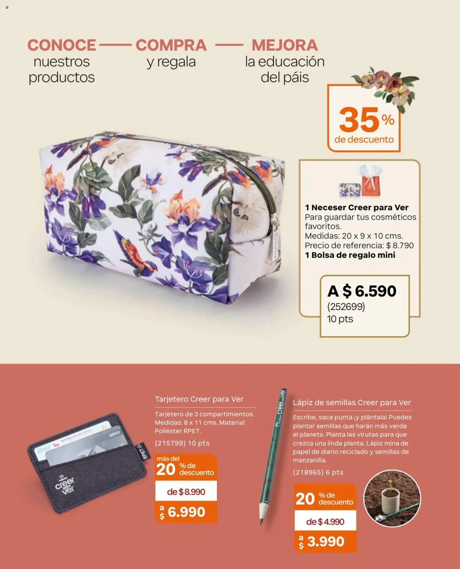 Natura Ofertas │ válido desde el 30.04.2026 | Página: 176 | Productos: Neceser, Bolsa, Semillas, Planta