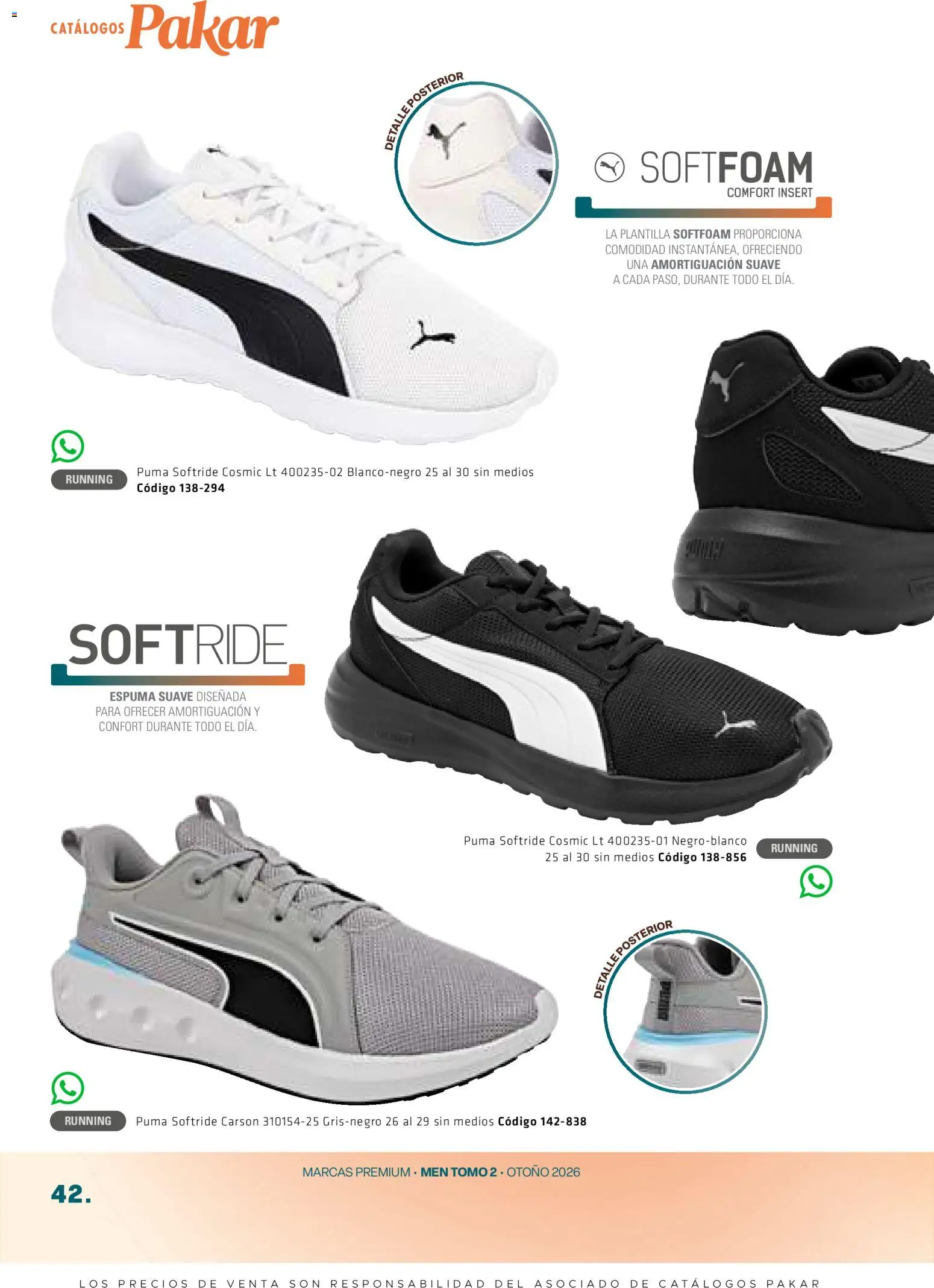 Nuevas ofertas de SC Pakar válidas en toda la República Mexicana desde el 28/08/2026. ¡Encuentra las mejores ofertas en SC Pakar catálogo Premium Men Tomo 2! | Página: 42 | Productos: Espuma