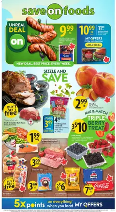 Preview of Save on foods weekly flyer / circulaire from shop Save on foods valid from Jul 30, 2026 | Page: 3