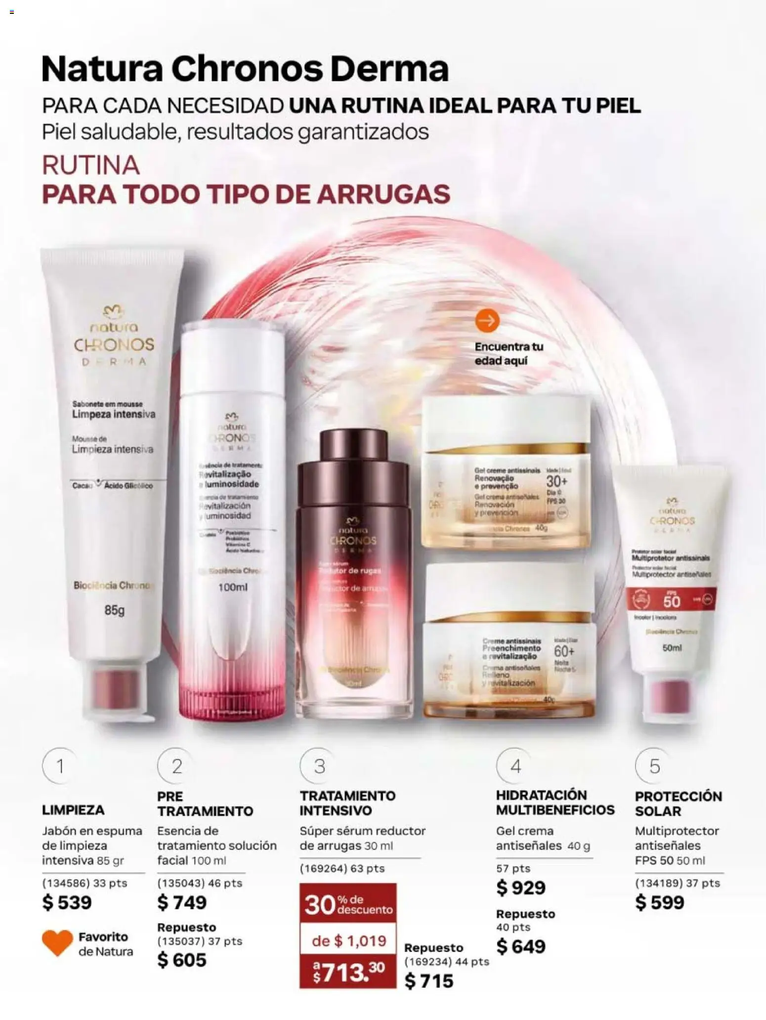 Nuevas ofertas de Natura válidas en toda la República Mexicana desde el 08.05.2026. ¡Encuentra las mejores ofertas en Natura campaña 8 2026! | Página: 86 | Productos: Crema, Mousse, Espuma, Jabón