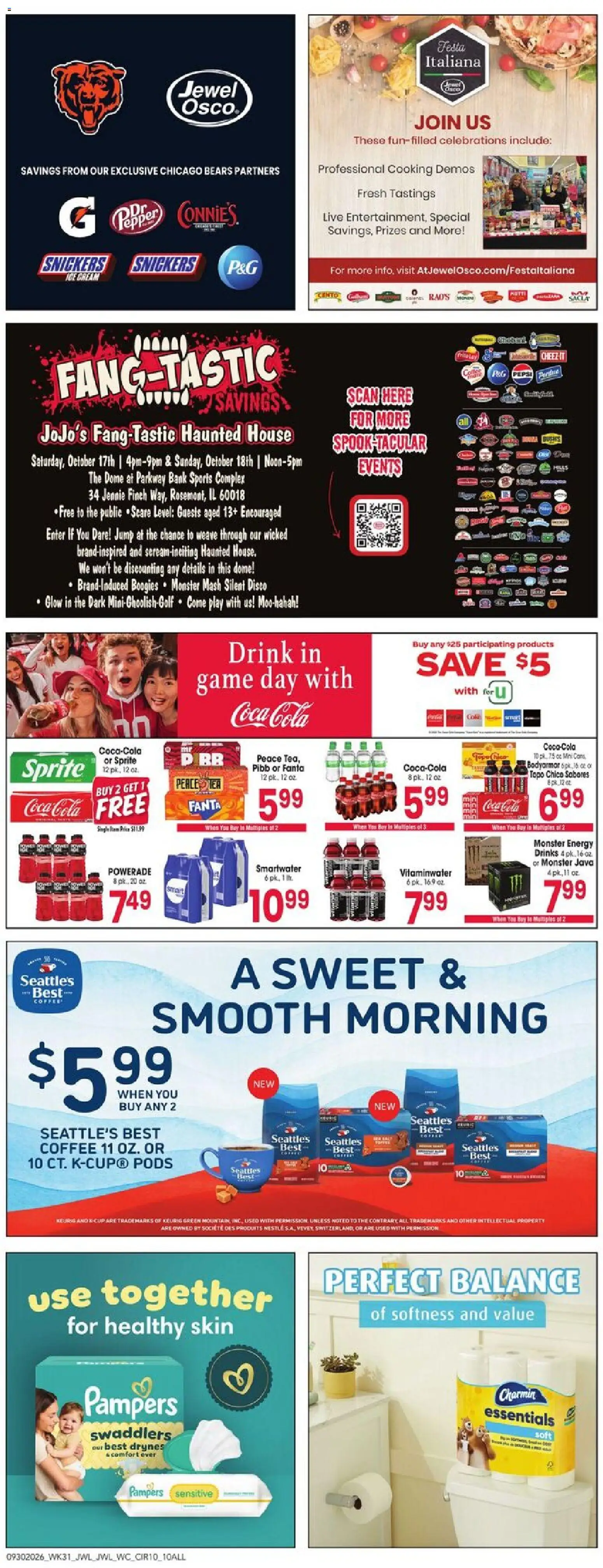 Jewel Osco Weekly Ad - IN - valid from 09/30/2026 | Page: 10 | Products: Ice cream, Snickers, Game, Sprite