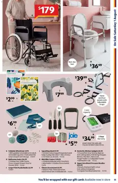 Preview of Aldi Big screen energy - valid from 29/07/2026 | Page: 11 | Products: Monitor, Safe, Dishwasher, Bathroom