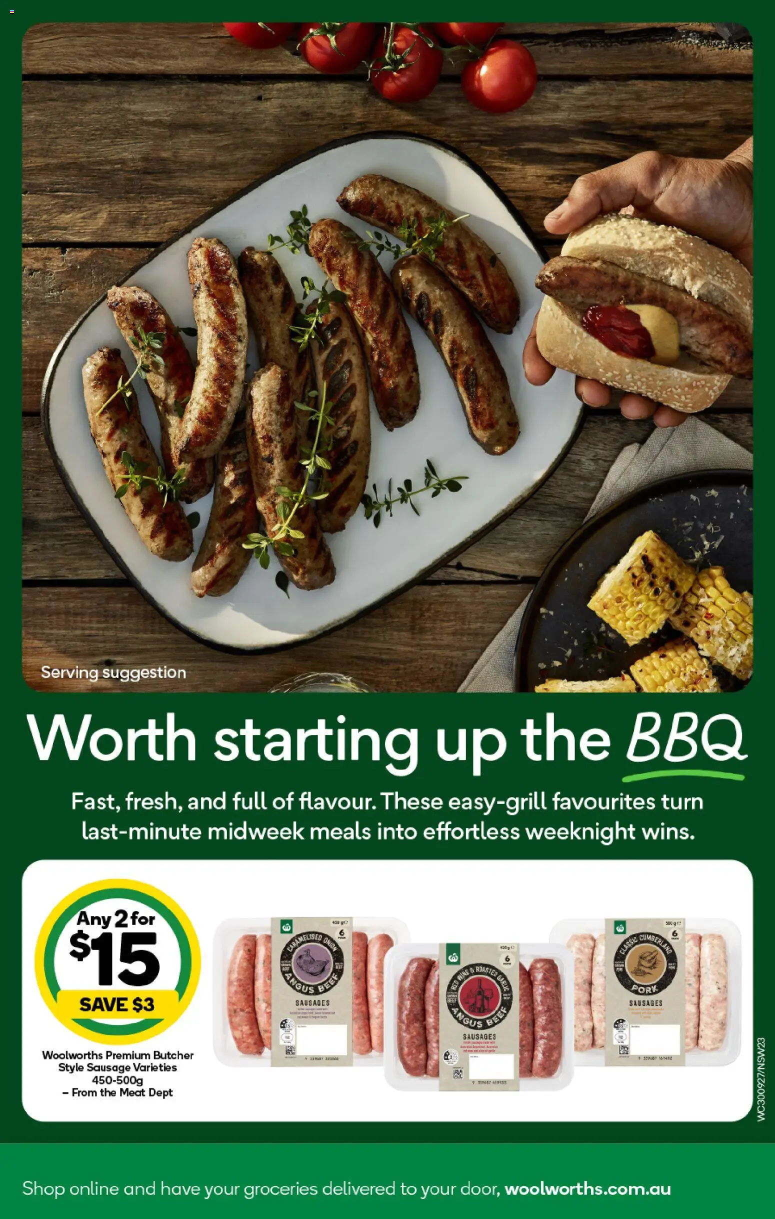 Woolworths catalogue - valid from 30/09/2026 | Page: 19 | Products: Wine, Beef, Sausages, Onion