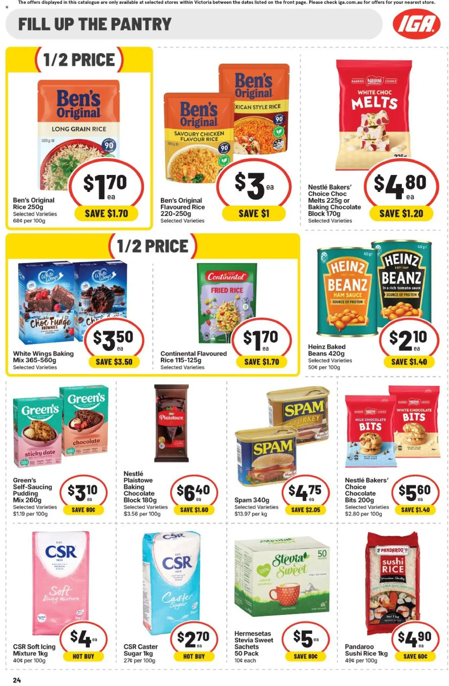 IGA catalogue - valid from 30/09/2026 | Page: 20 | Products: Protein, Rice, Turkey, White chocolate