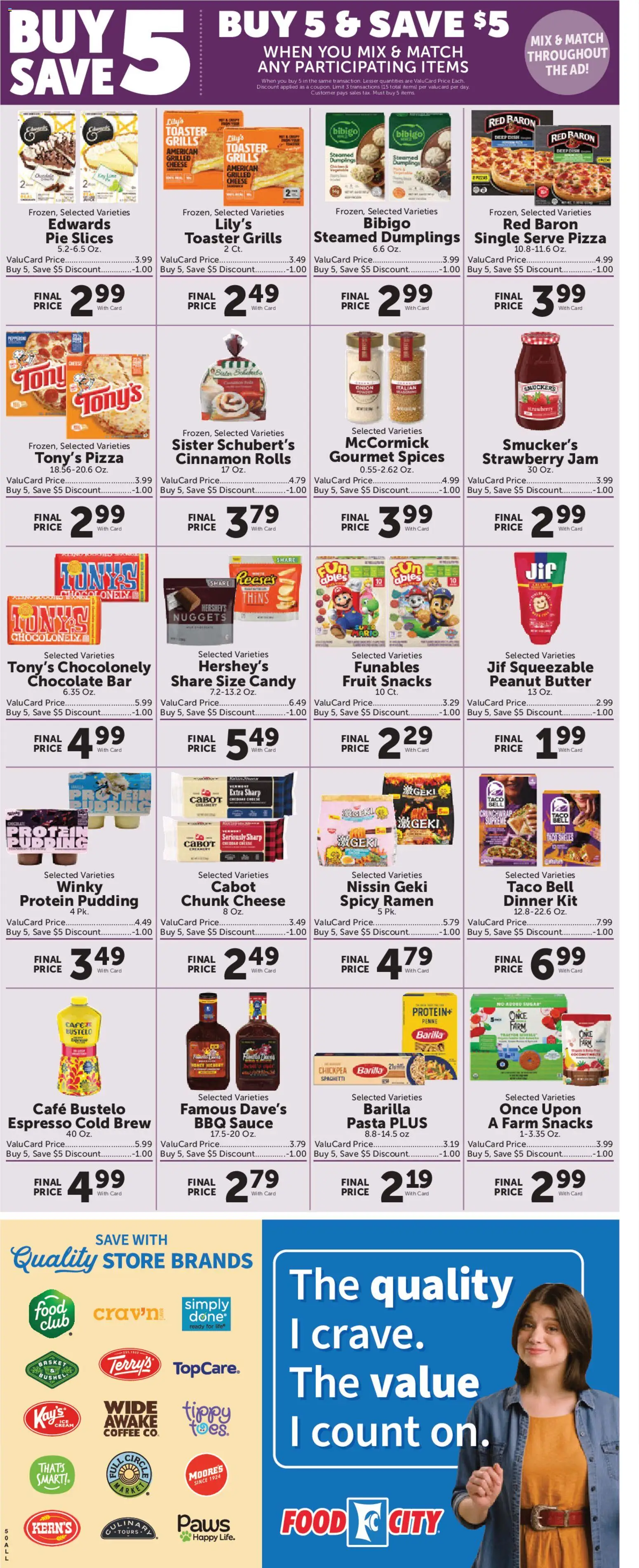 Food City Weekly Ad - valid from 09/30/2026 | Page: 7 | Products: Protein, Pasta, Spaghetti, Barilla
