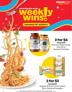 Preview of Grocery Outlet weekly ads valid from 09/30/2026