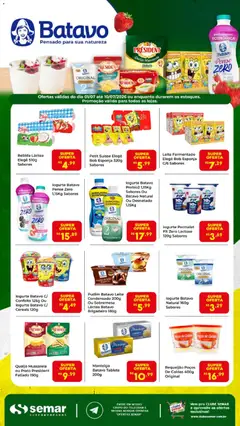 Semar Supermercado ofertas Batavo - Pré-Visualização do folheto da loja Semar Supermercado, válido de 01/07/2026