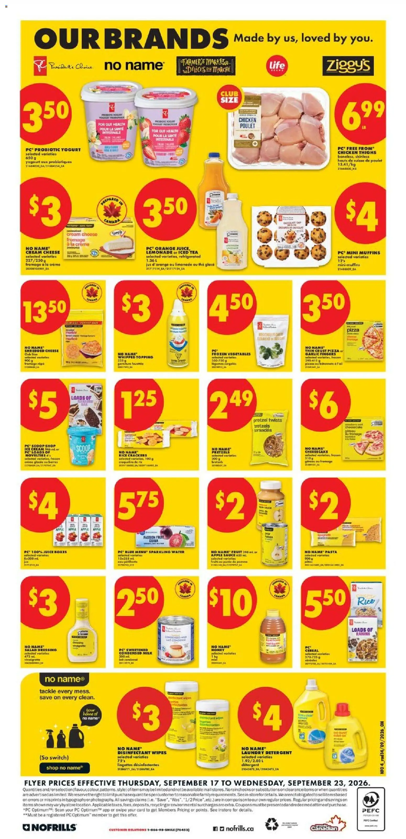 No Frills flyer valid from Sep 17, 2026 | Page: 5