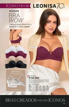 Leonisa catálogo C08/2026 -  Vista previa de la revista de la tienda Leonisa valido desde el 15.05.2026 | Página: 5 | Productos: Espuma, Vino
