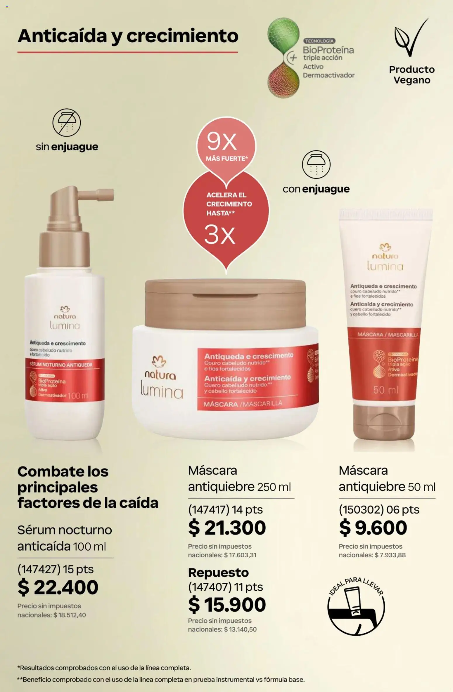 Catálogo Natura Ciclo 7 │ válido desde el 06.05.2026 | Página: 245 | Productos: Mascarilla, Serum, Máscara